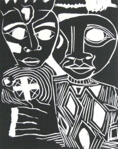 African Couple, Drew Gertner