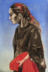 Ursula, Gregory Kerr, Pastel on Paper