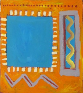 Turquoise & Orange, Janet Paparelli